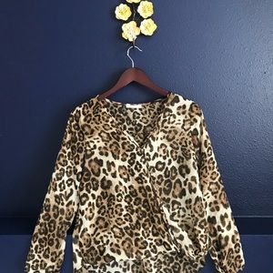 SM Leopard Print Blouse